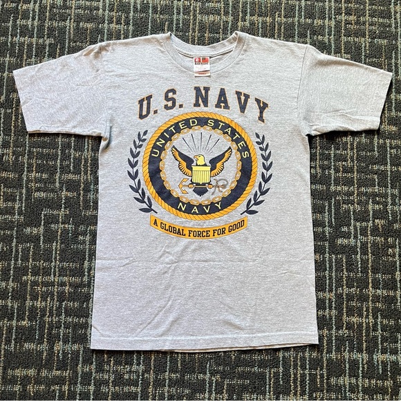 VTG US Navy T Shirt US Size Small (Y2K) US Size Small - Picture 4 of 6